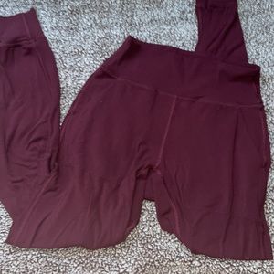 Lululemon align Maroon joggers